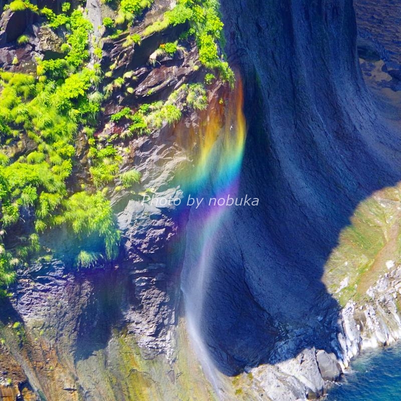 知床「男の涙」虹の滝（Photo by nobuka）
